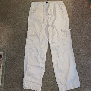 Garage Khaki Drawstring Cargo Pants